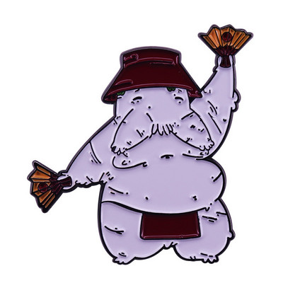 Spirited Away Stroger Soot Sprite Piespraudes Piespraudes Emalja Metāla nozīmītes Atloka piespraudes Piespraudes Jakas Džinsi Modes Rotaslietas Aksesuāri