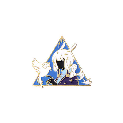 Crtani Ženski broš Sky Children of Light Broševi Muška odjeća Torba Značke Jednostavna modna igra Accesorios Trendy Metal Broszka