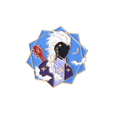 Crtani Ženski broš Sky Children of Light Broševi Muška odjeća Torba Značke Jednostavna modna igra Accesorios Trendy Metal Broszka