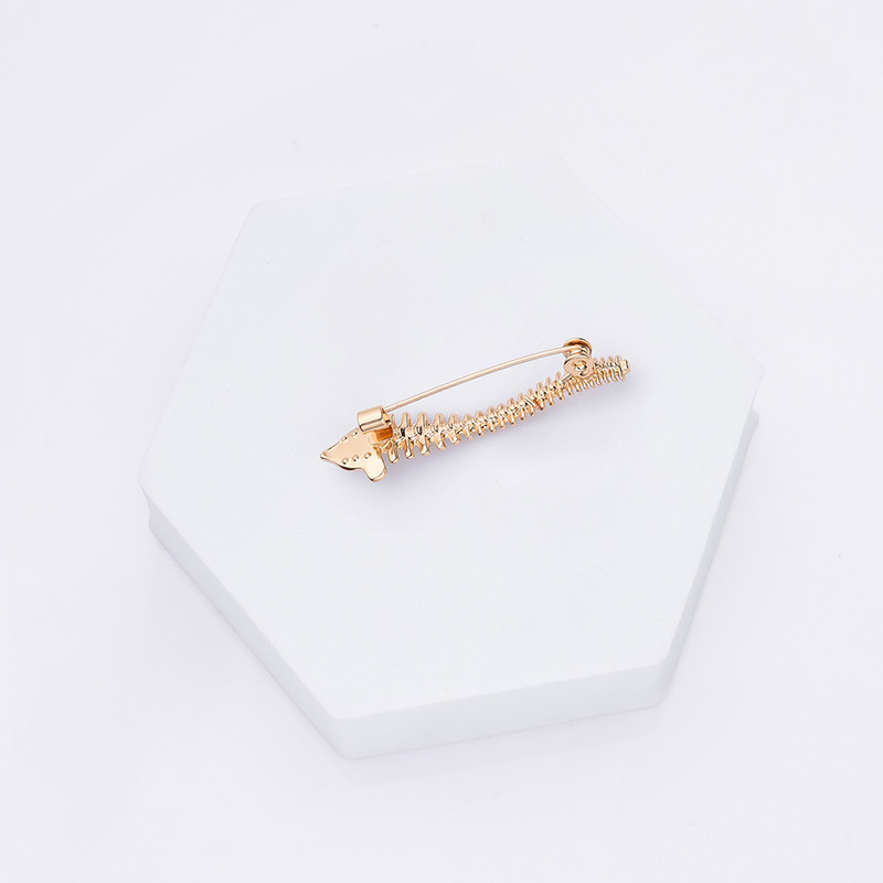 Hanreshe zlatne igle za broš za kralježnicu Medicinska ortopedska anatomija Značka za rever Nakit za doktora medicinsku sestru studenta medicine