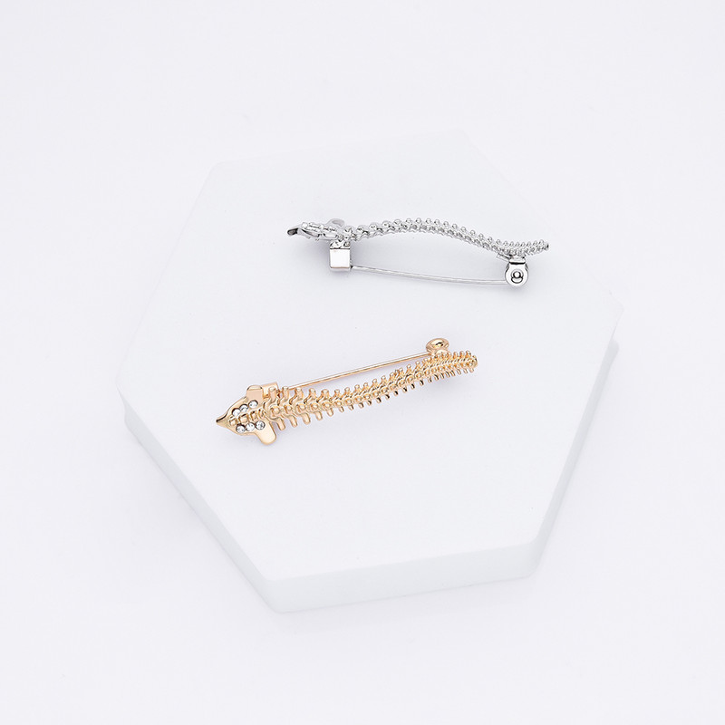 Hanreshe zlatne igle za broš za kralježnicu Medicinska ortopedska anatomija Značka za rever Nakit za doktora medicinsku sestru studenta medicine