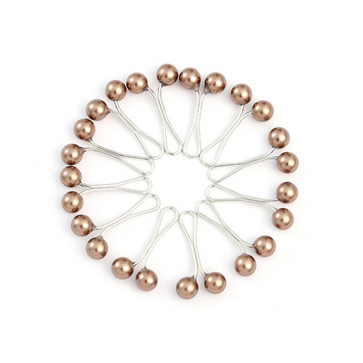 Jednostavna šarena biserna igla u obliku slova U, višebojni turban, biserna igla, izvrsna kopča za šal, muslimanski arapski šal, islamski dodaci, nakit