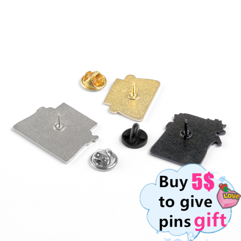 Emajlirane igle za pisaći stroj Vintage crveno crne metalne značke Broševi Jakne Torba za košulje Igle za rever Dodaci Nakit Pokloni za pisce