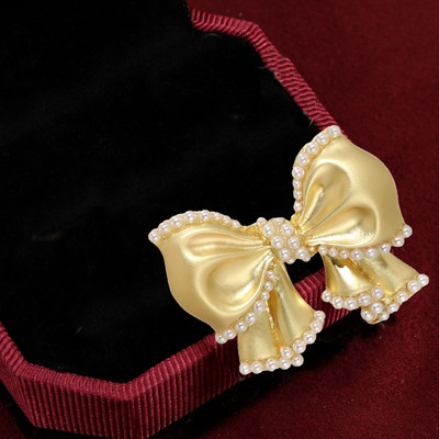 Ženski broševi s mašnama od dijamanata Veliki broš s mašnama igla Vintage modni nakit Zimski dodaci