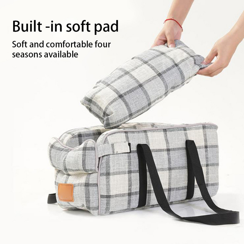 Auduma auto mājdzīvnieku sēdekļa soma Mazgājama atkārtoti lietojama pacelšanas siksna Automobiļu paklājiņš āra mājdzīvnieku pārvadātājs aksesuāri zils 1. tips