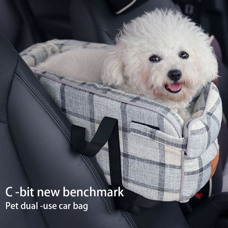 Auduma auto mājdzīvnieku sēdekļa soma Mazgājama atkārtoti lietojama pacelšanas siksna Automobiļu paklājiņš āra mājdzīvnieku pārvadātājs aksesuāri zils 1. tips