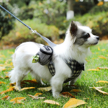 Торбичка за лакомства за домашни кучета Мултифункционална преносима чанта за обучение на кучета Дозатор за торба за кучешки изпражнения за пътуване на открито Издръжливи аксесоари за домашни любимци