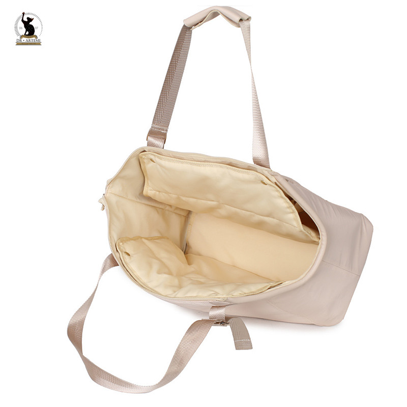 Nova torba za štene, prijenosna nosiljka za kućne ljubimce, modna torba za mačke, na jedno rame, prozračna prostirka, putna torbica za pse