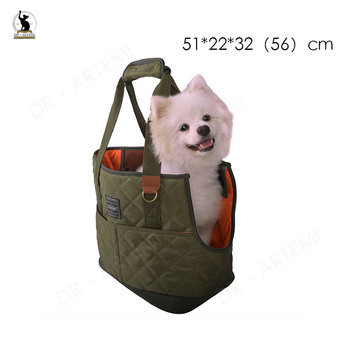 Τσάντα μεταφοράς Puppy Dog Φορητή τσάντα με έναν ώμο Αναπνεύσιμη 5 KG φορτίο με Mat Dog Carrier Bag