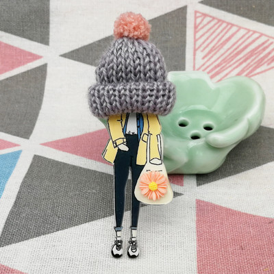 Foršas saulesbriļļu nozīmītes Akrila piespraude Sieviešu Apģērbi Žetons Apkakle Šalle Piespraude Piespraude Meitenes Dāvanas Apģērbu Aksesuāri