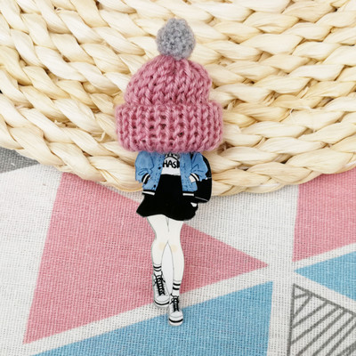 Foršas saulesbriļļu nozīmītes Akrila piespraude Sieviešu Apģērbi Žetons Apkakle Šalle Piespraude Piespraude Meitenes Dāvanas Apģērbu Aksesuāri