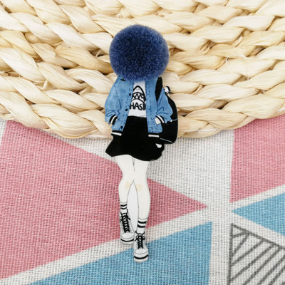 Foršas saulesbriļļu nozīmītes Akrila piespraude Sieviešu Apģērbi Žetons Apkakle Šalle Piespraude Piespraude Meitenes Dāvanas Apģērbu Aksesuāri