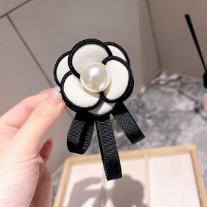 Καρφίτσες καμέλια καρφίτσα για γυναίκα κορίτσι ύφασμα στρας λουλούδια σήματα μόδας κοσμήματα αξεσουάρ Κορεατικά χειροποίητα χονδρική