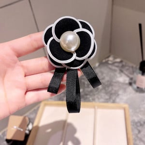 Καρφίτσες καμέλια καρφίτσα για γυναίκα κορίτσι ύφασμα στρας λουλούδια σήματα μόδας κοσμήματα αξεσουάρ Κορεατικά χειροποίητα χονδρική