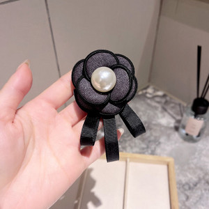 Καρφίτσες καμέλια καρφίτσα για γυναίκα κορίτσι ύφασμα στρας λουλούδια σήματα μόδας κοσμήματα αξεσουάρ Κορεατικά χειροποίητα χονδρική