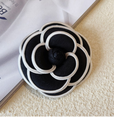 Καρφίτσες καμέλια καρφίτσα για γυναίκα κορίτσι ύφασμα στρας λουλούδια σήματα μόδας κοσμήματα αξεσουάρ Κορεατικά χειροποίητα χονδρική