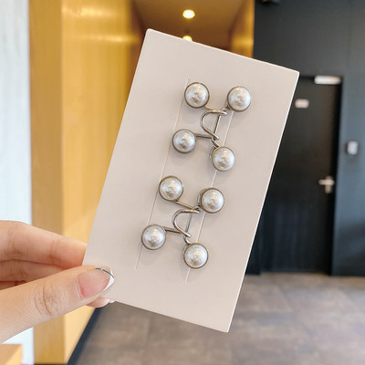 Sieviešu svārki Bikses jostas saktas komplekts Neredzamā piespraude Adjust Džinsi jostasvieta Clip Metāla piespraudes Sieviešu Apģērbu Aksesuāri