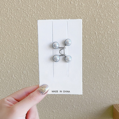 Sieviešu svārki Bikses jostas saktas komplekts Neredzamā piespraude Adjust Džinsi jostasvieta Clip Metāla piespraudes Sieviešu Apģērbu Aksesuāri