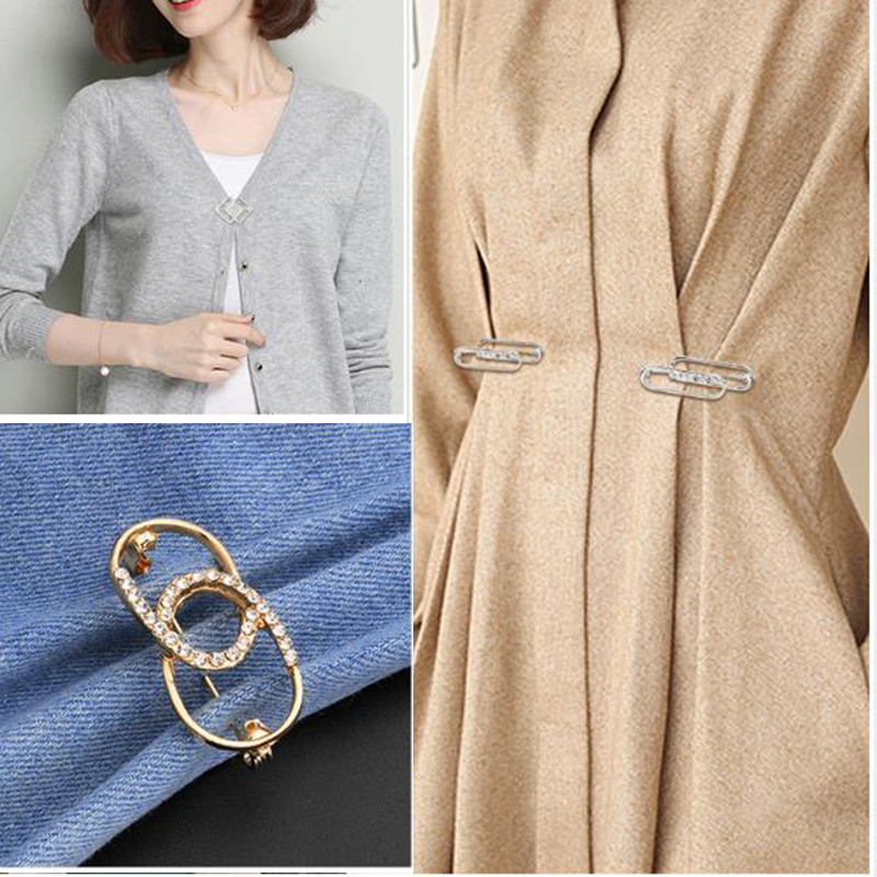 Modni geometrijski broš Neodsjajni fiksirani broševi za odjeću za žene Broš igla za ukrašavanje odjeće Nakit Dodaci Poklon