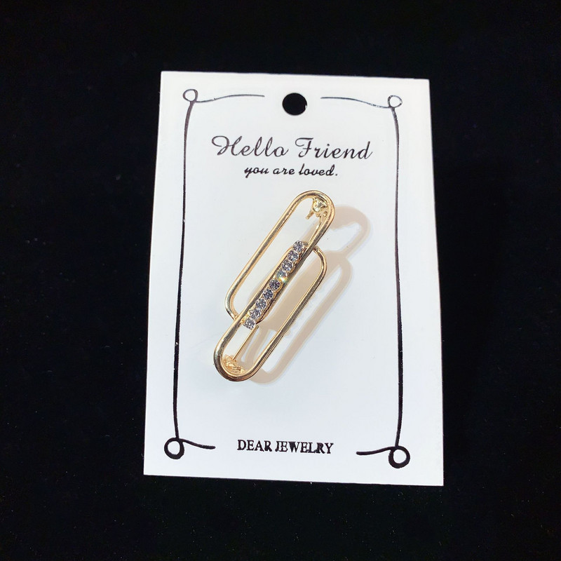 Modni geometrijski broš Neodsjajni fiksirani broševi za odjeću za žene Broš igla za ukrašavanje odjeće Nakit Dodaci Poklon