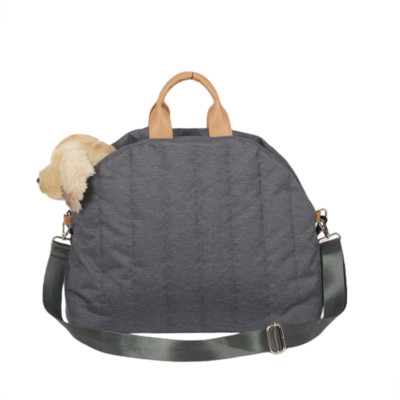 Pārnēsājami ziemas mājdzīvnieku suņu autosēdeklīši, somas Automašīnas kastes pastiprinātāja audzētavas soma mazu suņu kaķu ceļojumiem