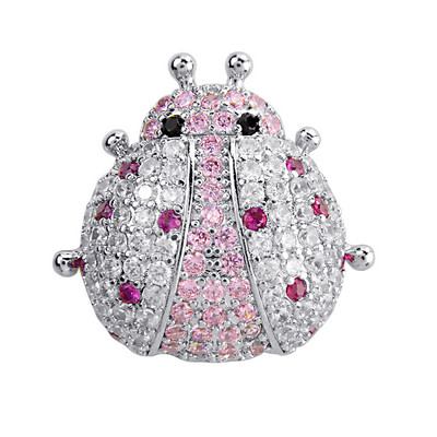 CINDY XIANG Kubni cirkonij Broševi bubamara za žene i muškarce Slatki kukci Pribadača Bakreni nakit 2 boje Dostupne poklon