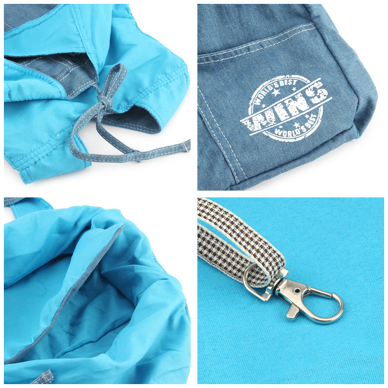 Mini suņu pārnēsāšanas somas Džinsu auduma ceļojumu plecu soma čivavas kucēnu kaķim Mājdzīvnieku nēsātāji Suņu soma Suņu āra aksesuāri