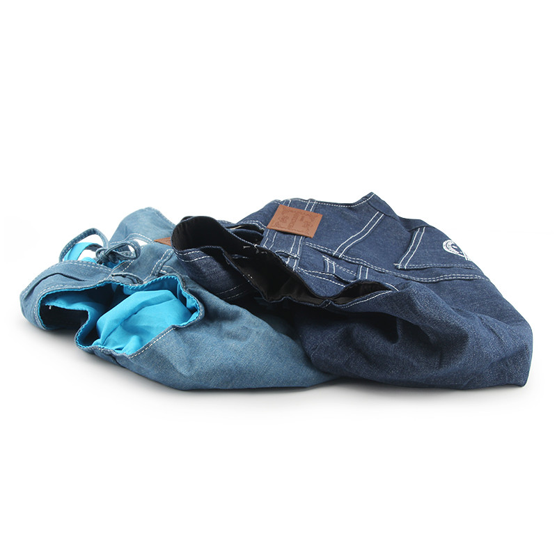 Mini suņu pārnēsāšanas somas Džinsu auduma ceļojumu plecu soma čivavas kucēnu kaķim Mājdzīvnieku nēsātāji Suņu soma Suņu āra aksesuāri