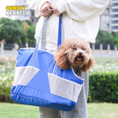 CAWAYI AUDZĒTAVA Suņu soma Kaķu nēsāšanas soma Pārnēsājama četru sānu tīkla virsma elpojoša mājdzīvnieku pārvadātājs rokassomiņa Ceļojumu kucēnu kaķēnu somas