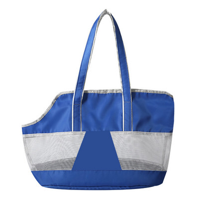 CAWAYI AUDZĒTAVA Suņu soma Kaķu nēsāšanas soma Pārnēsājama četru sānu tīkla virsma elpojoša mājdzīvnieku pārvadātājs rokassomiņa Ceļojumu kucēnu kaķēnu somas