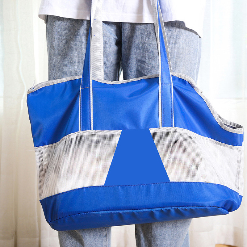 CAWAYI AUDZĒTAVA Suņu soma Kaķu nēsāšanas soma Pārnēsājama četru sānu tīkla virsma elpojoša mājdzīvnieku pārvadātājs rokassomiņa Ceļojumu kucēnu kaķēnu somas