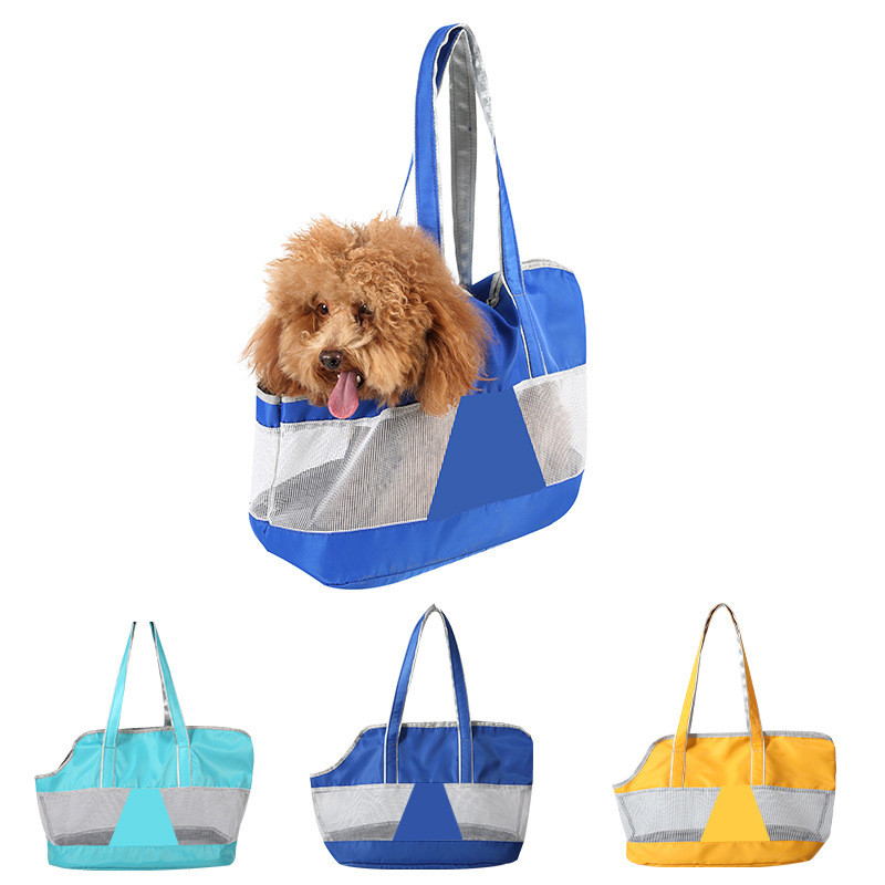 CAWAYI AUDZĒTAVA Suņu soma Kaķu nēsāšanas soma Pārnēsājama četru sānu tīkla virsma elpojoša mājdzīvnieku pārvadātājs rokassomiņa Ceļojumu kucēnu kaķēnu somas