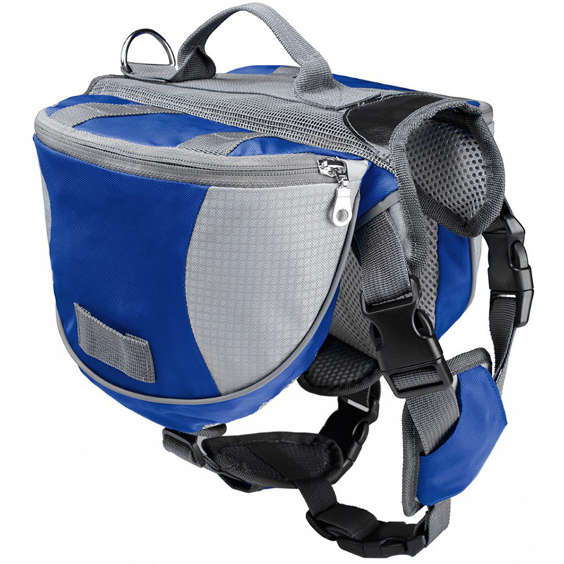 Prijenosni materijal od Oxford tkanine, podesivi ruksak za pse na otvorenom, torba za sedlo, pribor za pse za kampiranje, obuku planinarenja