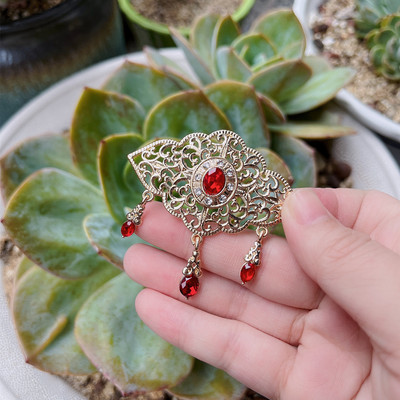 Neovisson 2022. Modni arapski broš zlatne boje za nježnu ženu Marokanski kaftan Modni stil Vjenčani nakit Romantični dar