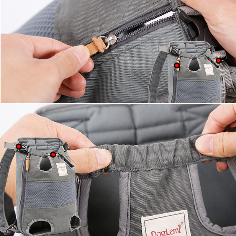 Prednja putna torba za pse Ruksak za kućne ljubimce Nosiljka za mačke Psi za nošenje za životinje Mali srednji psi Buldog Štene Mochila Para Perro