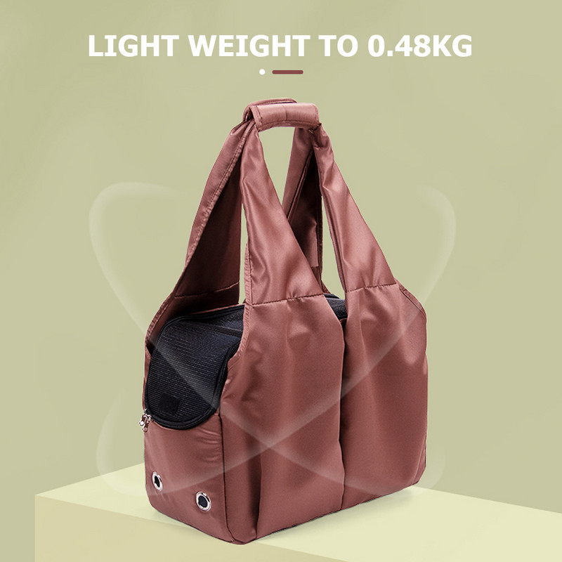 Transportna torbica za mačke za kućne ljubimce Prozračna vanjska torba za nošenje mačaka na rame za male pse Prijenosni putni sklopivi ruksak Potrepštine za kućne ljubimce