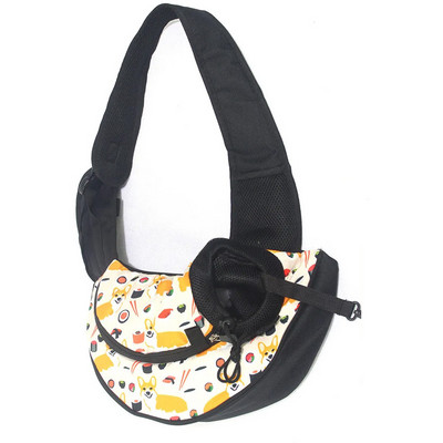 Mājdzīvnieku kucēnu pārnēsātājs S/L āra ceļojumu suns plecu soma Tīkla Oksfordas ērta slinga rokassomiņa somiņa