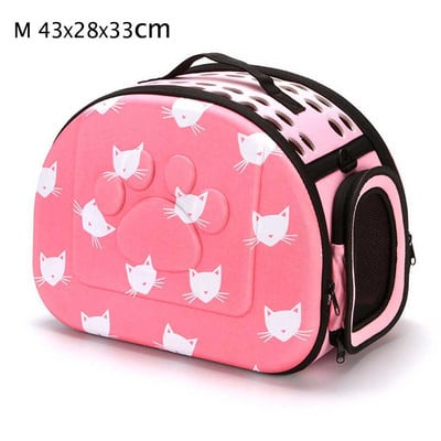 Mājdzīvnieku pārnēsātājs kaķim, mīksts pārvadātājs, salokāms, pārnēsājams mazs suņu soma Mājdzīvnieku ceļojumu soma kaķu transportēšanas soma kaķim āra plecu kaķa soma