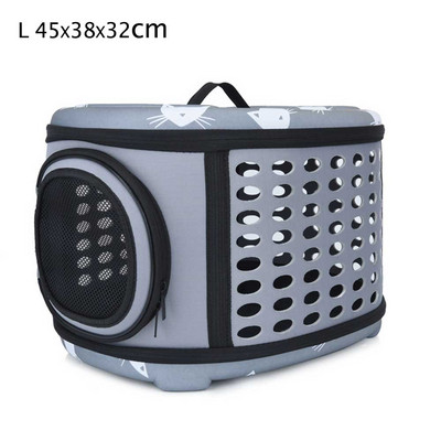 Mājdzīvnieku pārnēsātājs kaķim, mīksts pārvadātājs, salokāms, pārnēsājams mazs suņu soma Mājdzīvnieku ceļojumu soma kaķu transportēšanas soma kaķim āra plecu kaķa soma