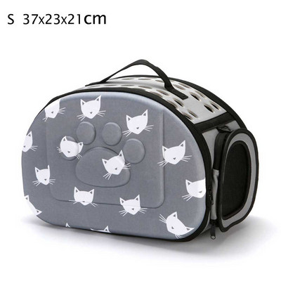 Mājdzīvnieku pārnēsātājs kaķim, mīksts pārvadātājs, salokāms, pārnēsājams mazs suņu soma Mājdzīvnieku ceļojumu soma kaķu transportēšanas soma kaķim āra plecu kaķa soma