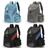 Vanjski dvostruki ruksak za putovanja za kućne ljubimce Sklopiva kutija za kućne ljubimce za mačke i pse Potrepštine za kućne ljubimce Putna moda Prednja torba za nošenje kućnih ljubimaca Ruksak za kućne ljubimce