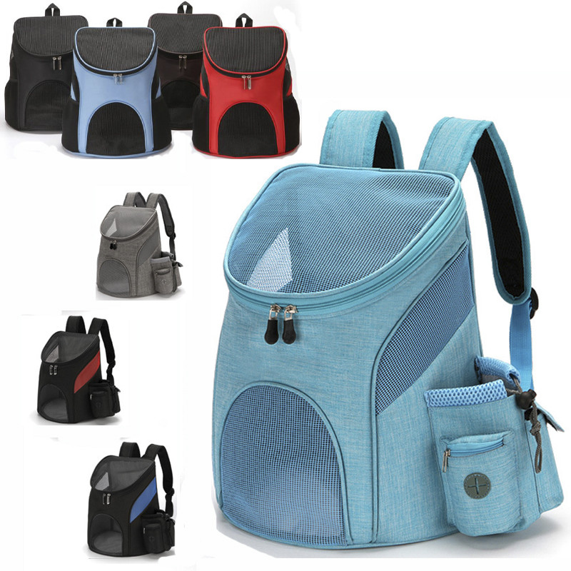 Vanjski dvostruki ruksak za putovanja za kućne ljubimce Sklopiva kutija za kućne ljubimce za mačke i pse Potrepštine za kućne ljubimce Putna moda Prednja torba za nošenje kućnih ljubimaca Ruksak za kućne ljubimce