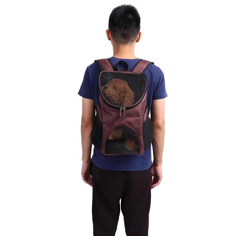 Vanjski dvostruki ruksak za putovanja za kućne ljubimce Sklopiva kutija za kućne ljubimce za mačke i pse Potrepštine za kućne ljubimce Putna moda Prednja torba za nošenje kućnih ljubimaca Ruksak za kućne ljubimce