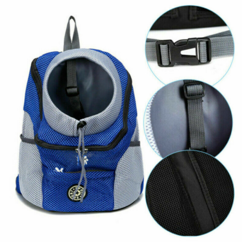 Torba za pse za kućne ljubimce, torba za pse, ruksak na dva ramena, prijenosni putni ruksak, vanjska torba za pse, putni set
