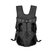 Brīvroku mājdzīvnieku mugursomas turētājs, elpojošs, regulējams kaķu suņiem, noņemams ceļojums brīvā dabā, priekšējā soma, kempings