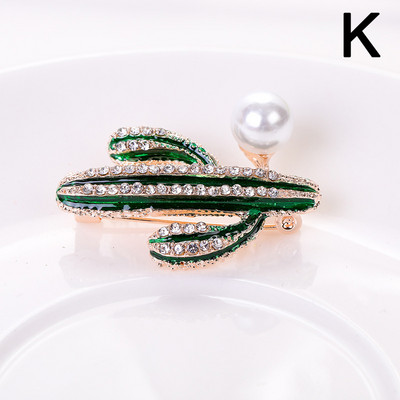 Ženski elegantni cvjetni dizajn Broševi Modna imitacija bisera Sjajni emajlirani metalni broš od vještačkih dijamanata Igle za odijelo za zabavu Dodaci