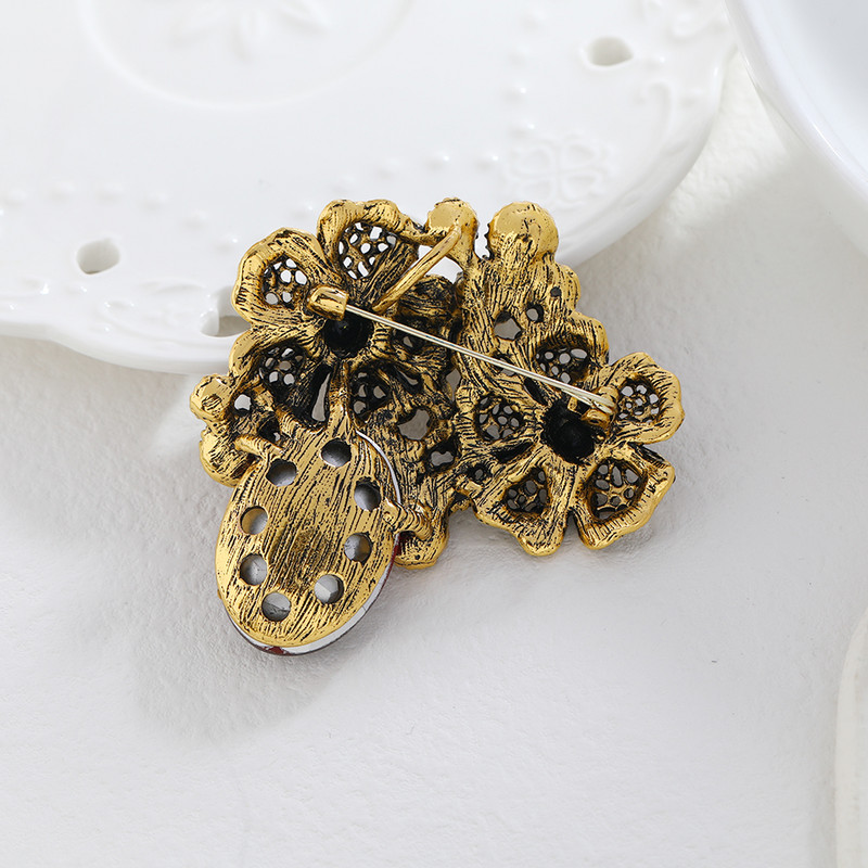 Palača Morkopela Stil kristalnog cvijeta Broš Emajl Igle Broševi za žene Modni nakit Dodaci Party Novogodišnji darovi
