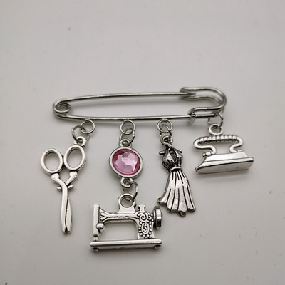 Personalizirane nove igle za šivaće strojeve, krojačke igle, škare, šik broševi