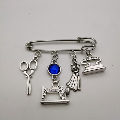 Personalizirane nove igle za šivaće strojeve, krojačke igle, škare, šik broševi