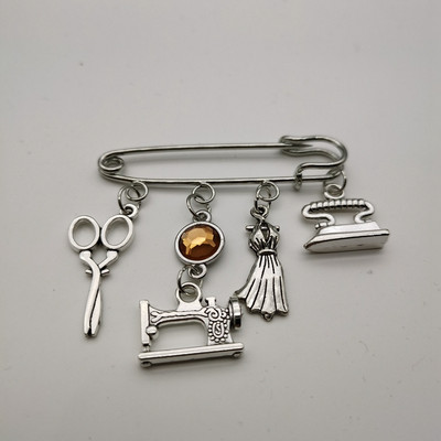 Personalizirane nove igle za šivaće strojeve, krojačke igle, škare, šik broševi